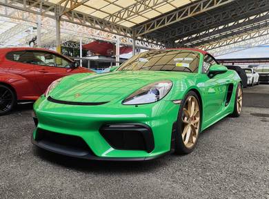 Porsche 718 SPYDER in Kampung Baru, KUL