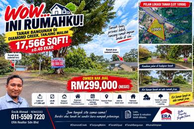 Residential Land in Tanjung Malim, PRK