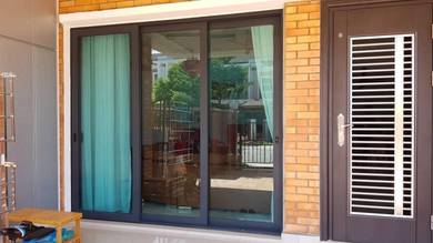 Pintu Sliding Kace Bilik Penjabat-Aluminum-Kace