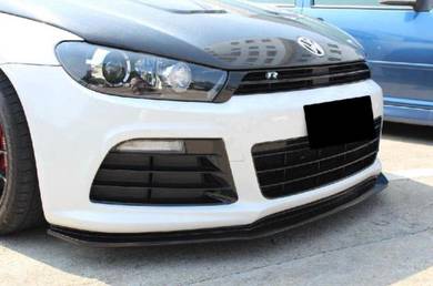 Volkswagen vw scirocco r carbon front lip