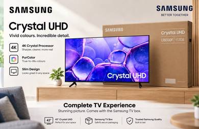URGENT: Samsung Crystal UHD U8000F 43” For Sell!!