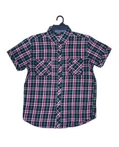 DIADORA Plaid short sleeve shirt