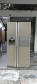 LG 2 side by side doors fridge refrigerator