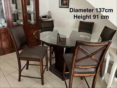 Dining Table Set with 5 chairs