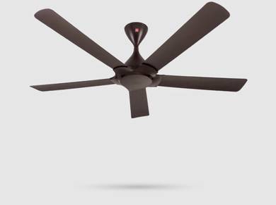 KDK DC Ceiling Fan With 5 Blades K14PHPBR BROWN