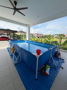 Fullsystem Intex pool 4.5m like new
