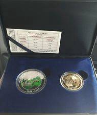 Malaysia Felcra Silver proof coin set of 2 2016