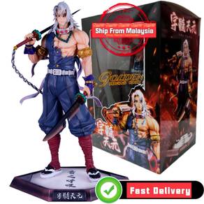 Anime Demon Slayer Uzui Tengen Action Figure 30cm