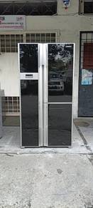 Hitachi 2 side by side door refrigerator fridge