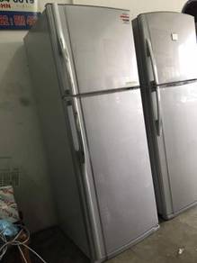 Toshiba big Fridge 2 doors Refrigerator Peti Sejuk