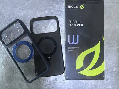 Case 17 pro max & tinted screen Clear