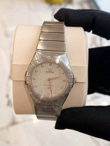 2025 Omega Constellation Manhattan Silver Diamond