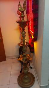 Authentic Traditional Brass Nilavilakku (Peacock)