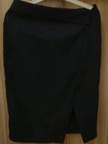 NvrWornBlackSlightlyStretchable,Unlined#ZARA#Skirt