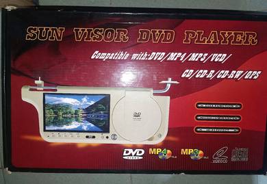Sun visor dvd/mp3 player