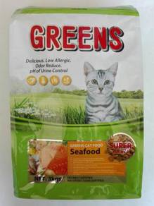Greens Seafood Cat Food Makanan Kucing Ikan 3kg