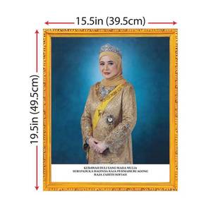 Bingkai Potret Permaisuri Agong (ML)