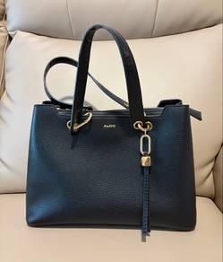 ALDO black tote bag (with some wear on handles)