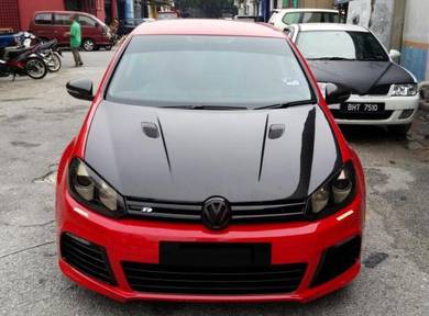Volkswagen Golf MK6 carbon fiber bonnet