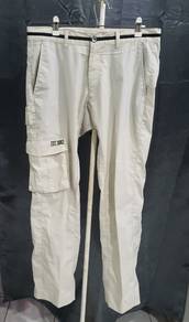 le coq sportif cargo pants beige size 34 inches
