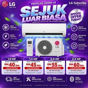 LG Dual Inverter Aircond (Ketereh KLT)