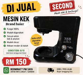 Mesin Kek haier