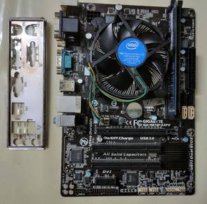 Gigabyte motherboard GA-H81M-S2PV i3-4150 ddr3 8gb