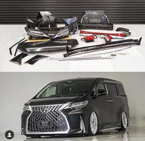 Alphard AGH-30 2015-23 Upgrade Lexus LM Model Kit