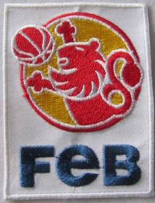 Spain Spanish FIBA National Basketball Badge Patch