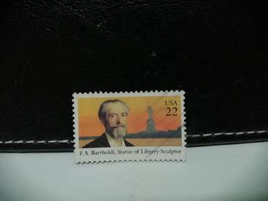 1985 USA Stamp Sculptor Statue of Liberty