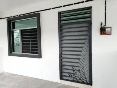 Grill Pintu pattern Daun