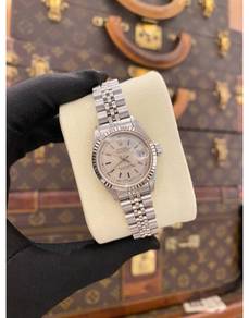 Rolex Lady Datejust REF69174 Silver Dial 18K 750