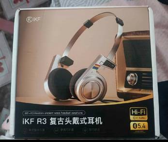 iKF R3 Retro Wireless Bluetooth Headphones, Lightw
