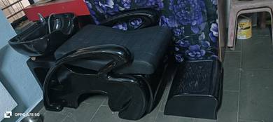 Salon Shampoo Backwash Unit with Footrest

