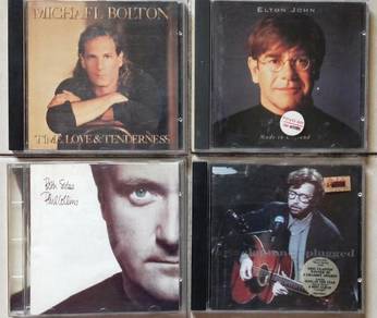 Dy CD Elton John E Clapton Mick Bolton Phil Collin