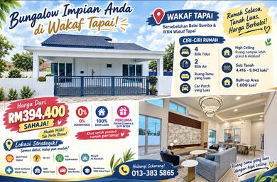 Bungalow House in Marang,TRG