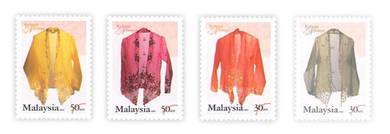Mint Stamp Fashion Heritage Malaysia 2002 toning
