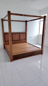 Canopy Bed Frame King Size