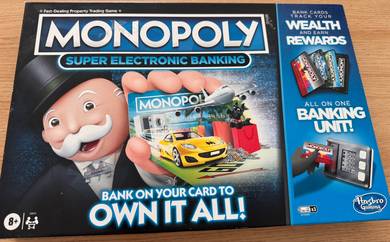 Monopoly Super Electronic Banking + Chess + Sudoku