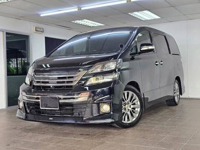2013 Toyota Vellfire Z GOLDEN EYES