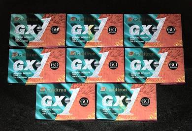 8 GOLDTRON GX1 NORMAL BLANK CASSETTE Kaset
