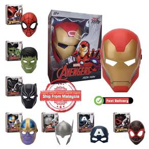 ZD Toys Marvel Avengers Kids Mask Iron Man Spider-