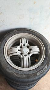 rim14 tayar185/60/14 pcd100