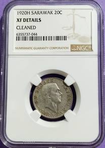 Sarawak 20 cents 1920