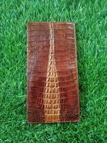 Crocskin leather wallet kulit buaya