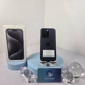 iPhone 15 Pro 256GB Black Titanium