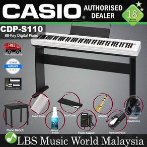Casio CDP-S110 Digital Piano Full Package White