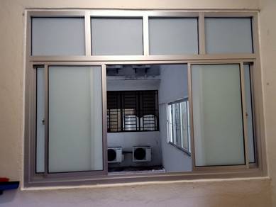 Tingkap Sliding Bilik  (Kace&Powder Coated)