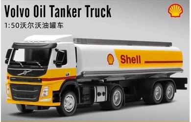 CCA 1/50 Volvo FM Shell Oil Tanker Diecast Car