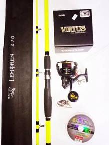 Ryobi virtus 5000 reel combo lemoren rod